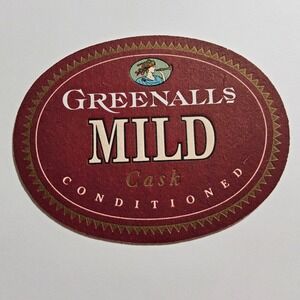 Greenalls Mild Cask Conditioned Beer Drinks Coaster‎ Collectible Pub Bar
